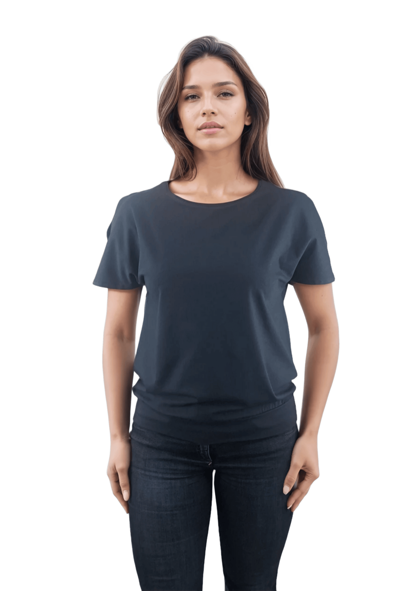 Bluză damă - Tricou cu mânecă scurtă decolteu rotund