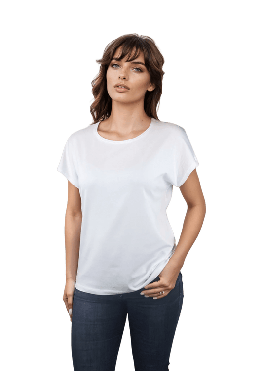 Bluza dama - tricou cu maneca scurta si decolteu rotund