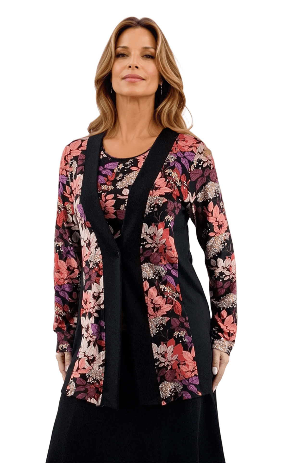 Cardigan cu mânecă lungă pentru femei